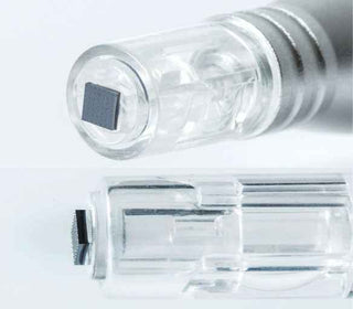 FeatherTouch Nano Tip - 10x Spitze - patentierten Nano-Hohlpyramiden für effektive, nadelfreie Wirkstoffpenetration - Nanoporation